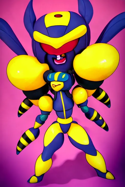 Image similar to q - bee from darkstalkers