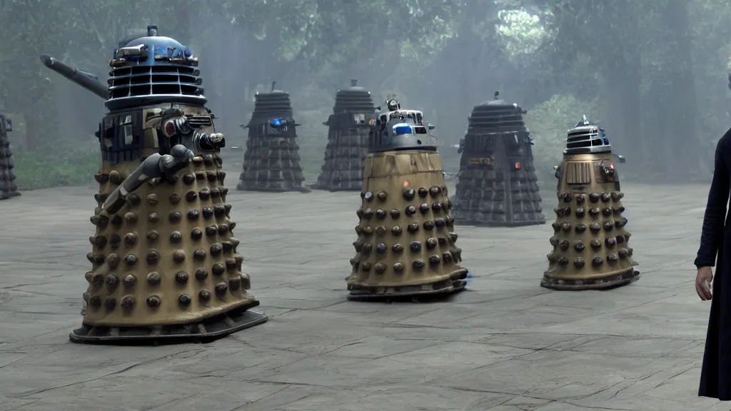 Prompt: daleks in avatar (2009)