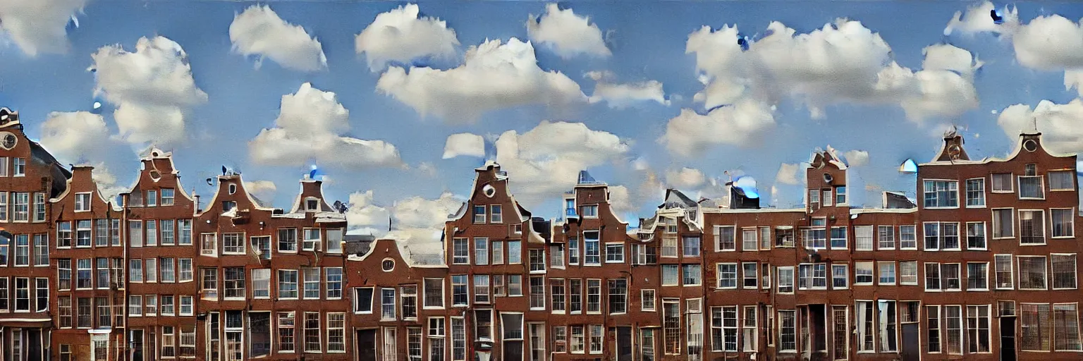 Image similar to amsterdam painting magritte