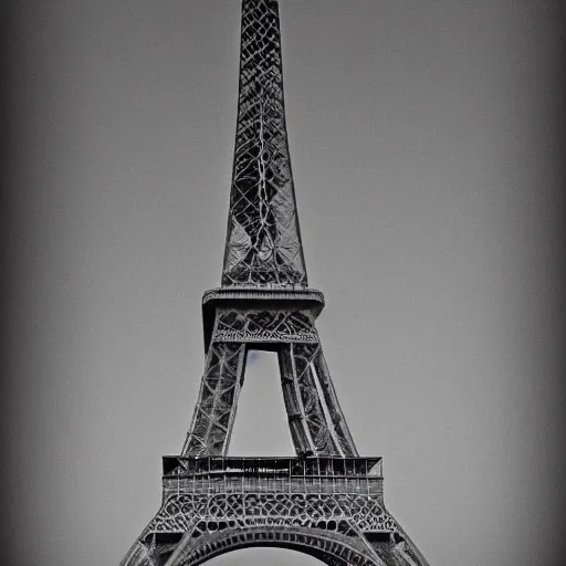 Prompt: the Eiffel Tower in the style of the Leaning Tower of Pisa