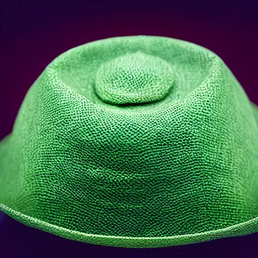 Image similar to a hat made of a watermelon product photo