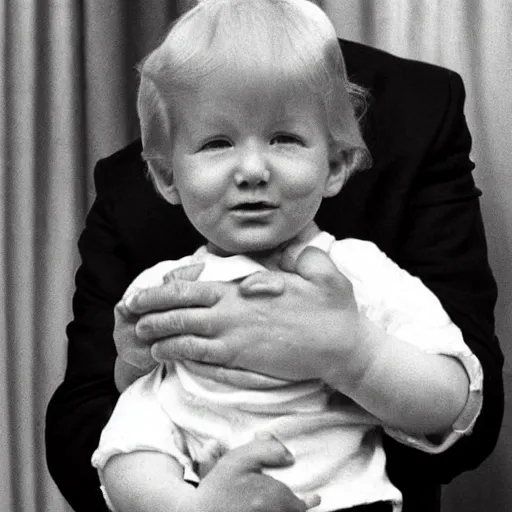 Image similar to donald trump as a baby