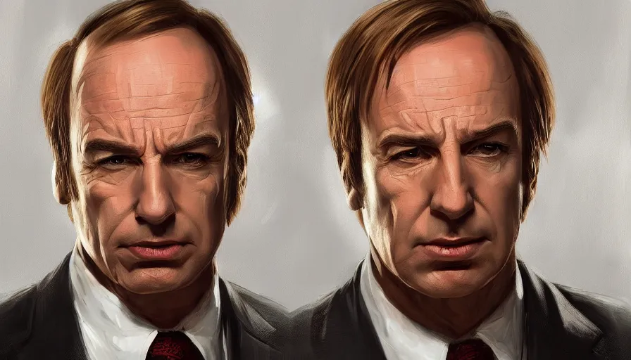 Image similar to concept art of better call saul, wallpaper, cinematic shot, oil painting by jama jurabaev, extremely detailed, brush hard, artstation, high quality, brush stroke