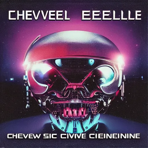 Image similar to ‘Chevelle, Sci-Fi Crimes’ album cover art