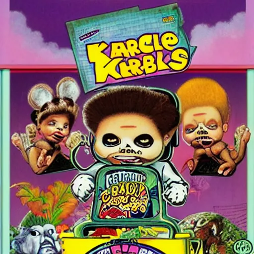 Image similar to Garbage Pail Kids