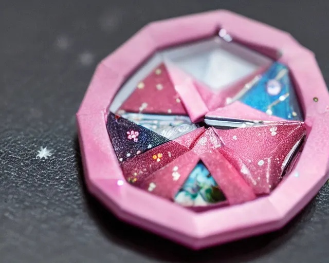 Prompt: an origami owl by akira yoshizawa, studio lighting, bokeh, sigma 5 0 mm f 1. 4