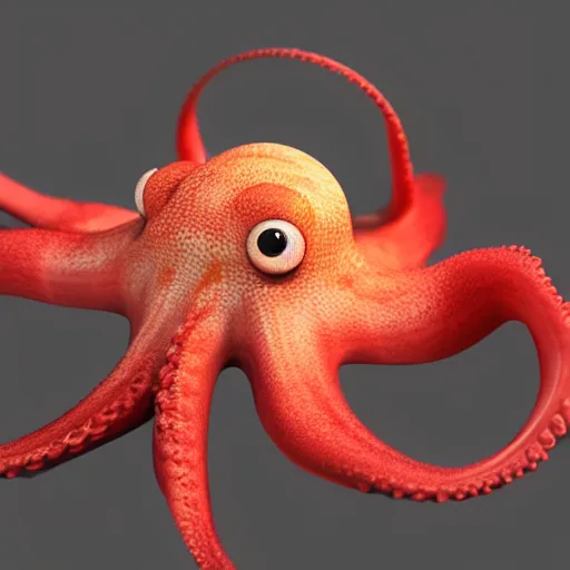 Image similar to smile octopus, octane render, instagram photo, unreal engine 5
