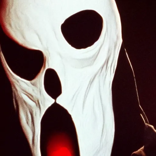 Image similar to Ghostface from scream