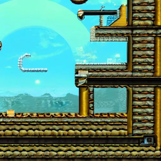 Image similar to a screenshot of a playstation 2 game