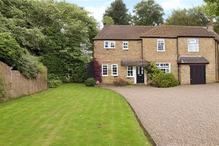 Prompt: an estate agent listing photo for a 5 bedroom detached house in the UK