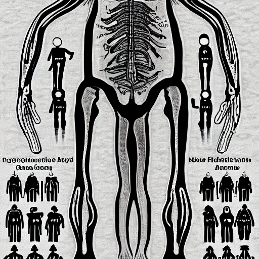 Image similar to medical diagram of an alien disease