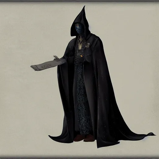 Prompt: joe biden wizard in a dark cloak preforming wizardry, concept art, fantasy, fantasy art, trending on artstation, highly detailed, award winning, museum piece