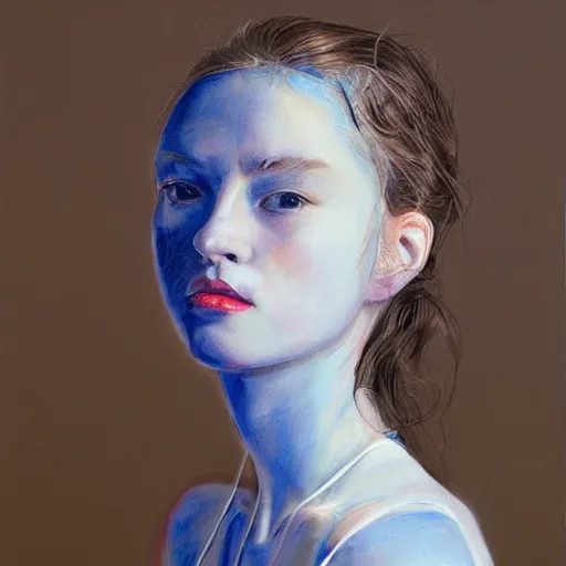 Image similar to female portrait by james jean and Jason Chan