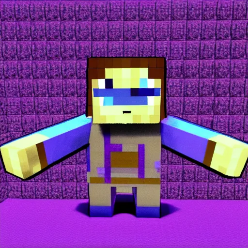 Image similar to thanos minecraft skin