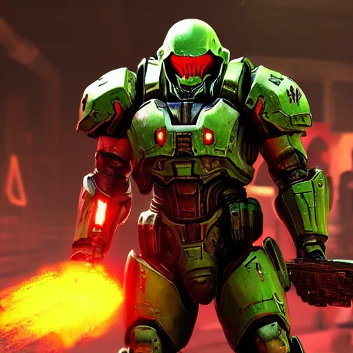 Prompt: cj doom slayer