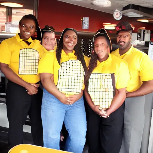 Image similar to wafflehouse employee's