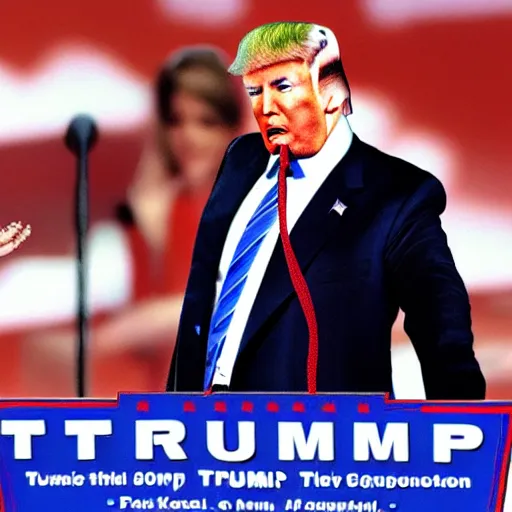 Image similar to donald trump playing with himself