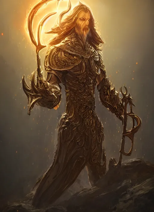 Image similar to hierophant, ultra detailed fantasy, elden ring, realistic, dnd character portrait, full body, dnd, rpg, lotr game design fanart by concept art, behance hd, artstation, deviantart, global illumination radiating a glowing aura global illumination ray tracing hdr render in unreal engine 5