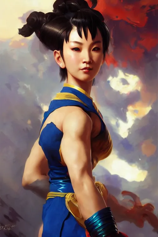 portrait of Chun Li, Street fighter, highly detailed, | Stable ...
