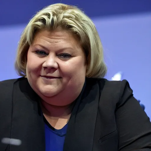 Image similar to Erna Solberg