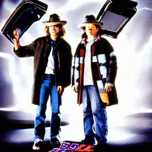 Prompt: back to the future ii by christopher nolan