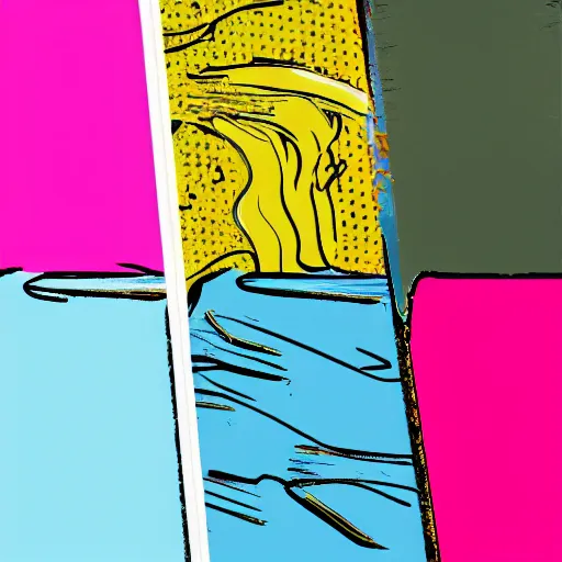 Image similar to roy lichtenstein color palette