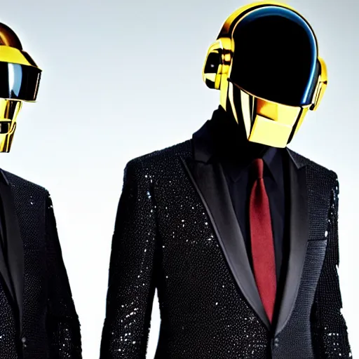 Prompt: daft punk new album cover