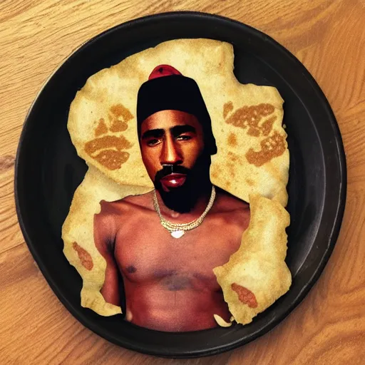 2 pac if he was a taco | Stable Diffusion