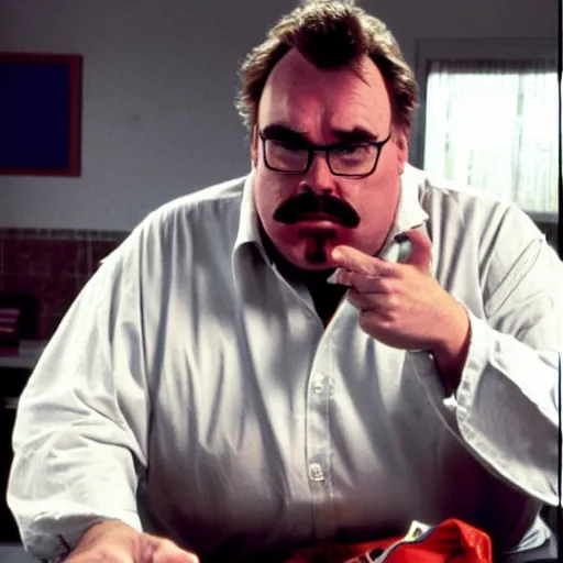 Image similar to john candy as walter white.