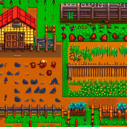 Prompt: chicken in the style of stardew valley asset