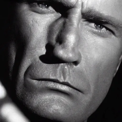 Image similar to photograph of captain j. kirk from star trek looking amazed with his mouth and eyes wide open. film still, detailed face!!, ultra realism, dramatic lighting, zeiss lens, canon eos, dynamic pose, 8 resolution, hyperrealism