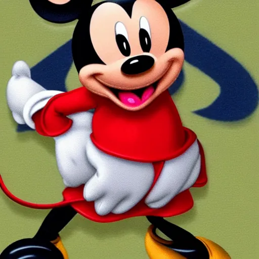 Image similar to mickey mouse as a real mouse