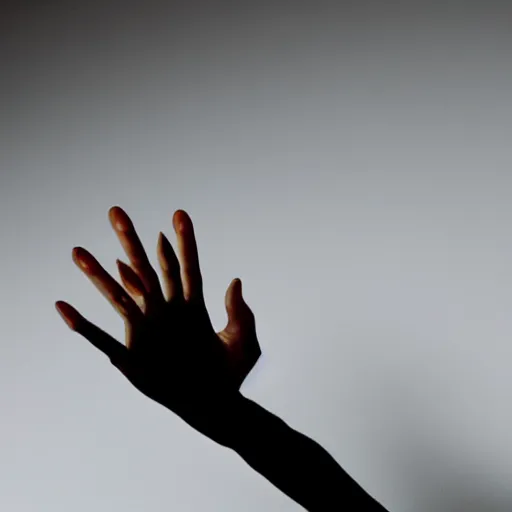 Image similar to picture of realistic human hands, white background