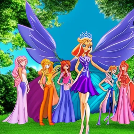 Image similar to winx club