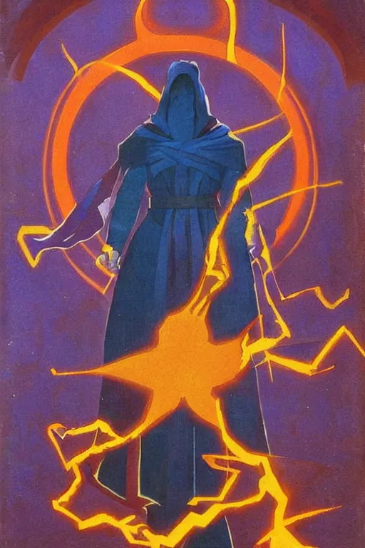 Prompt: doctor strange, marvel, artwork by nicholas roerich