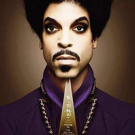 Image similar to amazing award winning portrait photo of prince the artist