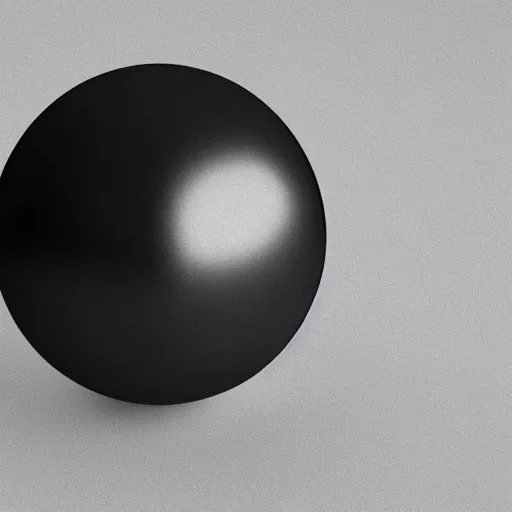 Prompt: centered rule of thirds 5 0 mm film still of a silver sphere orb, black background, 3 d render octane, portrait, sharp focus