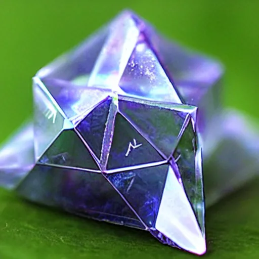 Prompt: crystal octahedron