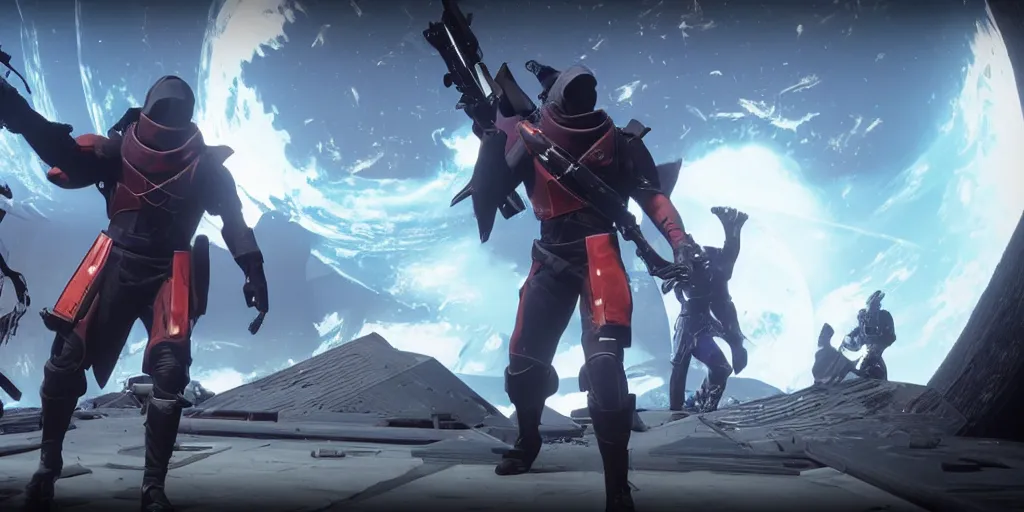 Image similar to destiny 2 the final shape the witness the darkness raid boss, gameplay screenshot, official trailer, video walkthrough 4 k