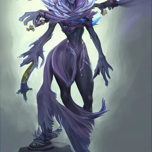Image similar to storm spirit from dota 2, concept art, in the style of Artgerm, intricate details, beautiful