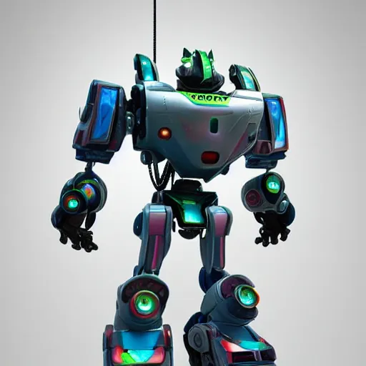 Image similar to parrot robot from the Transformer anime, a collaboration between Michael Bay and Hayao Miyazaki, 8k, sharp focus, trending on artstation, aesthetic!!!!!!, rendered on octane, highly detailed, ultra HD, unreal engine, elegant, intricate,