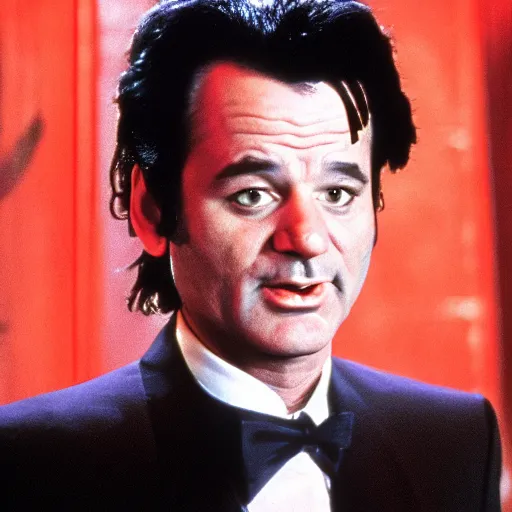 Prompt: bill murray plays vincent vega in pulp fiction