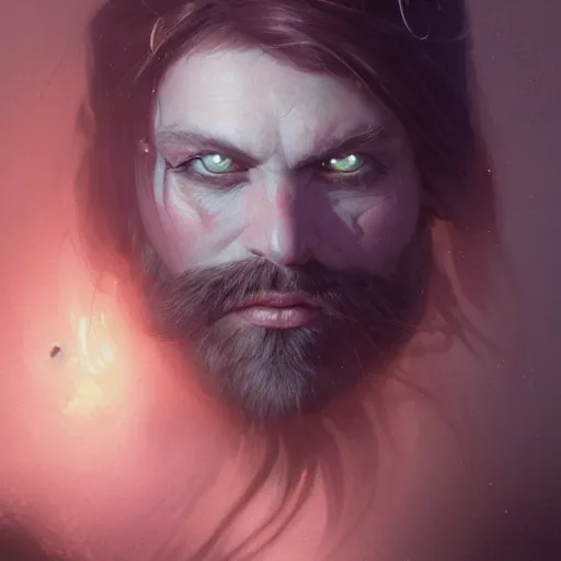 Prompt: highly detailed portrait from a balded gothic man with designer beard, stephen bliss, unreal engine, fantasy art by greg rutkowski, loish, rhads, ferdinand knab, makoto shinkai and lois van baarle, ilya kuvshinov, rossdraws, tom bagshaw, global illumination, radiant light, detailed and intricate environment