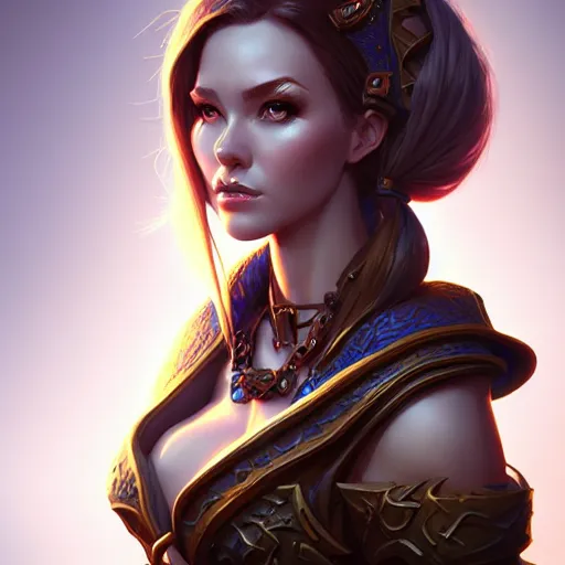 Image similar to mage, female, d & d, fantasy, intricate, elegant, highly detailed, digital painting, artstation, octane render, concept art, matte, sharp focus, illustration, hearthstone, art by artgerm, johannes voss