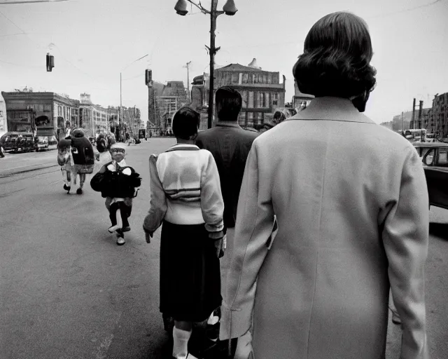 Prompt: genx, by vivian maier, 4 k