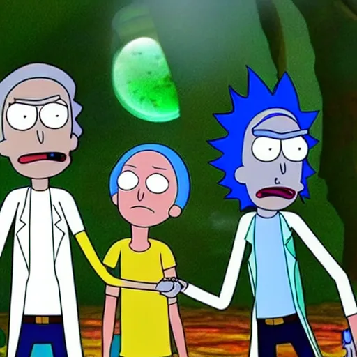 live action rick and morty, photorealistic, highly | Stable Diffusion ...