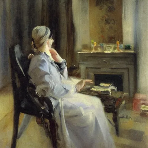 Image similar to neurobiological science research by anders zorn, oil painting. neurobiological science research by anders zorn, oil painting