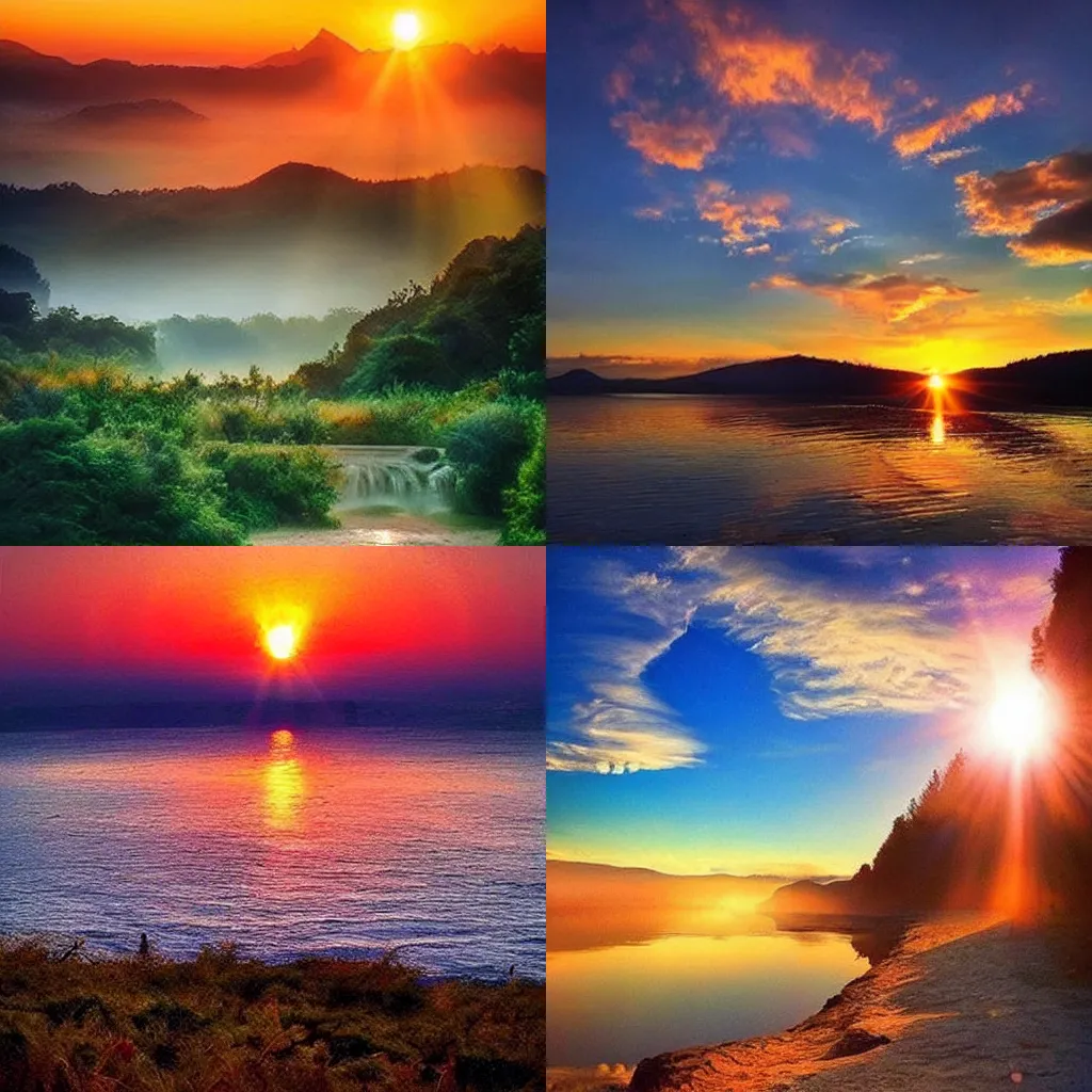This Is The Most Beautiful Sunrise I Have Ever Seen In Stable Diffusion