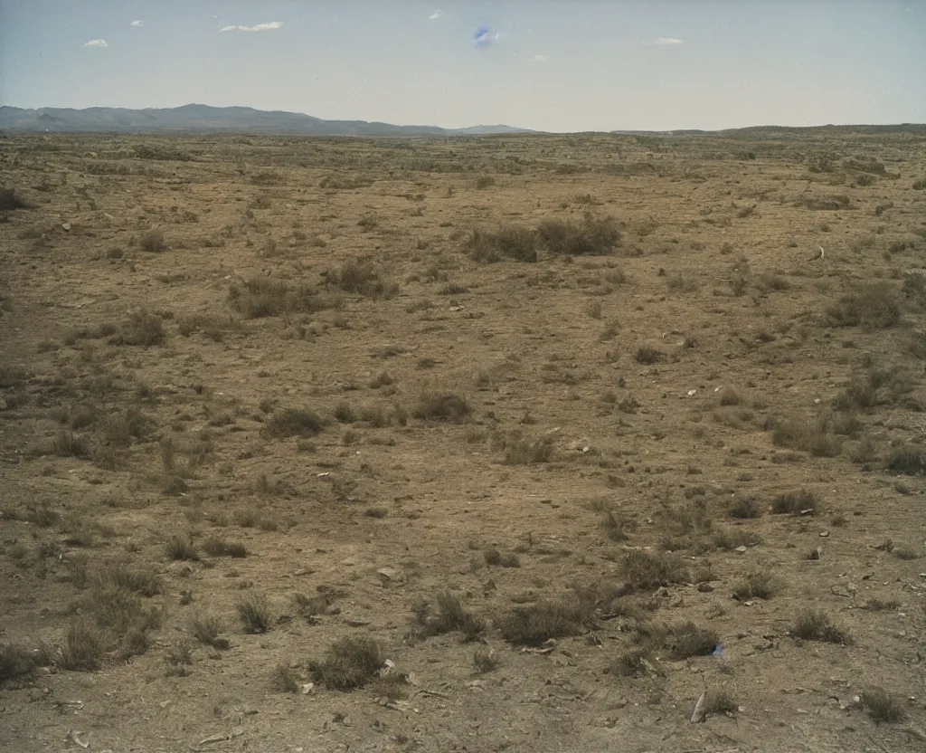 Prompt: a landscape by stephen shore