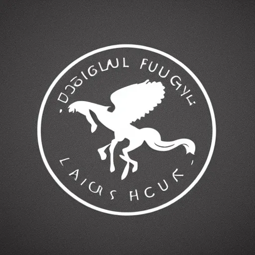 Image similar to a elegant simple logo containing a pegasus. the logo belongs to a large billion dollar hedge fund. from 9 9 designs
